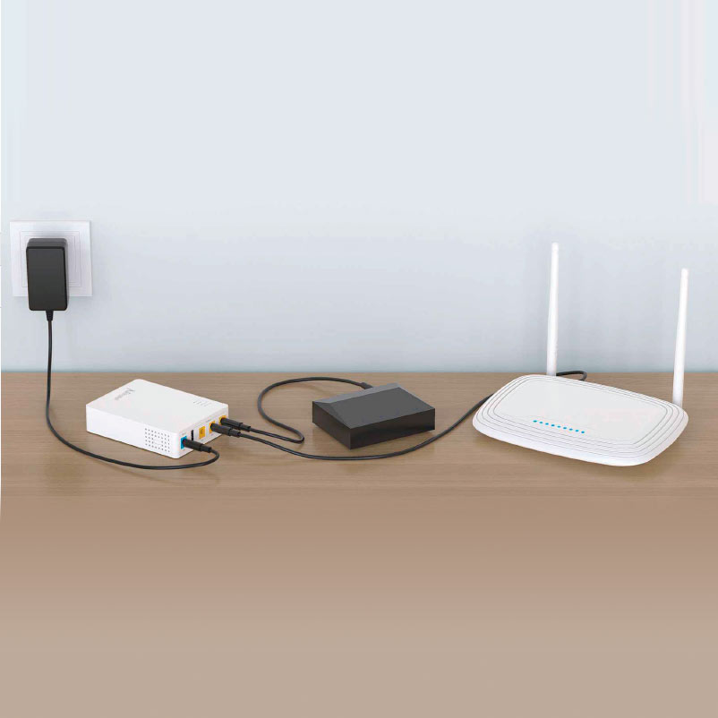 Mini DC UPS HFC/FTTH Applications