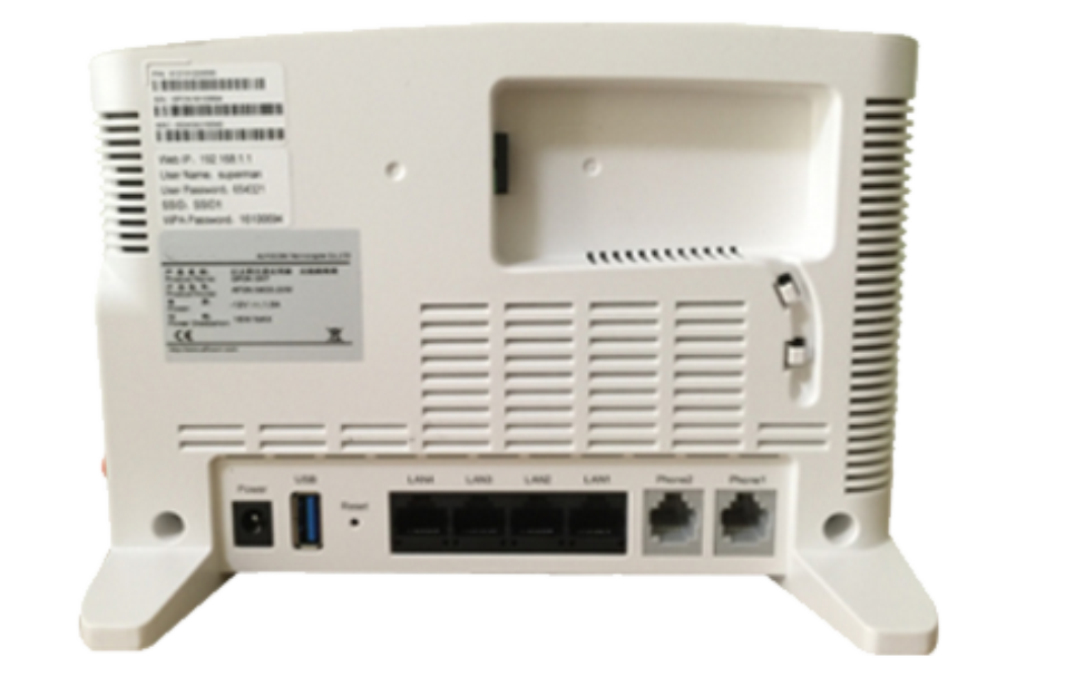 4GE+2PORTS+WIFI GPON ONU