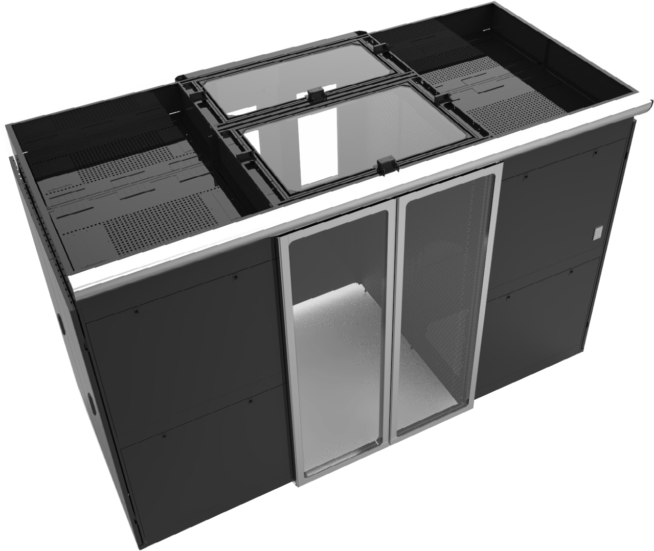 Nitrotel Aisle Containment Solution