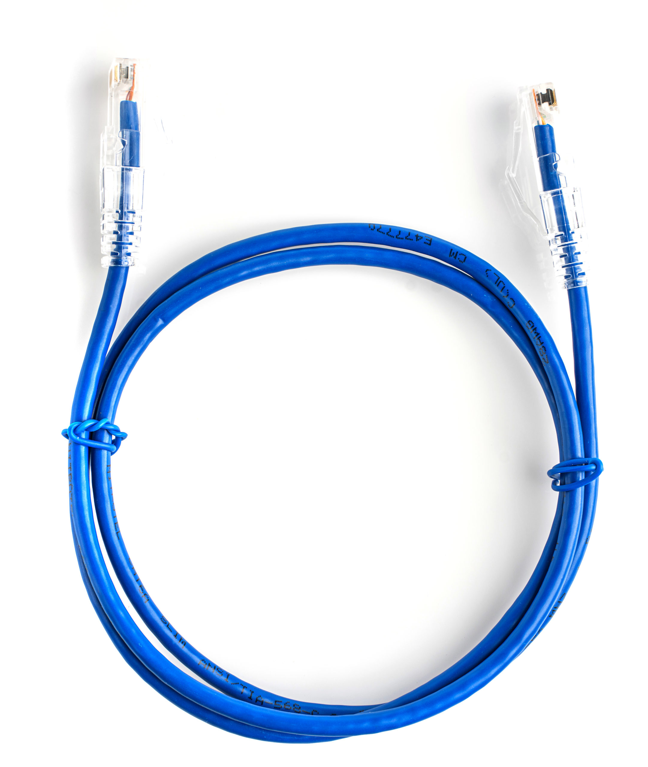 Category 5e, UTP Slim Patch Cord 28 AWG