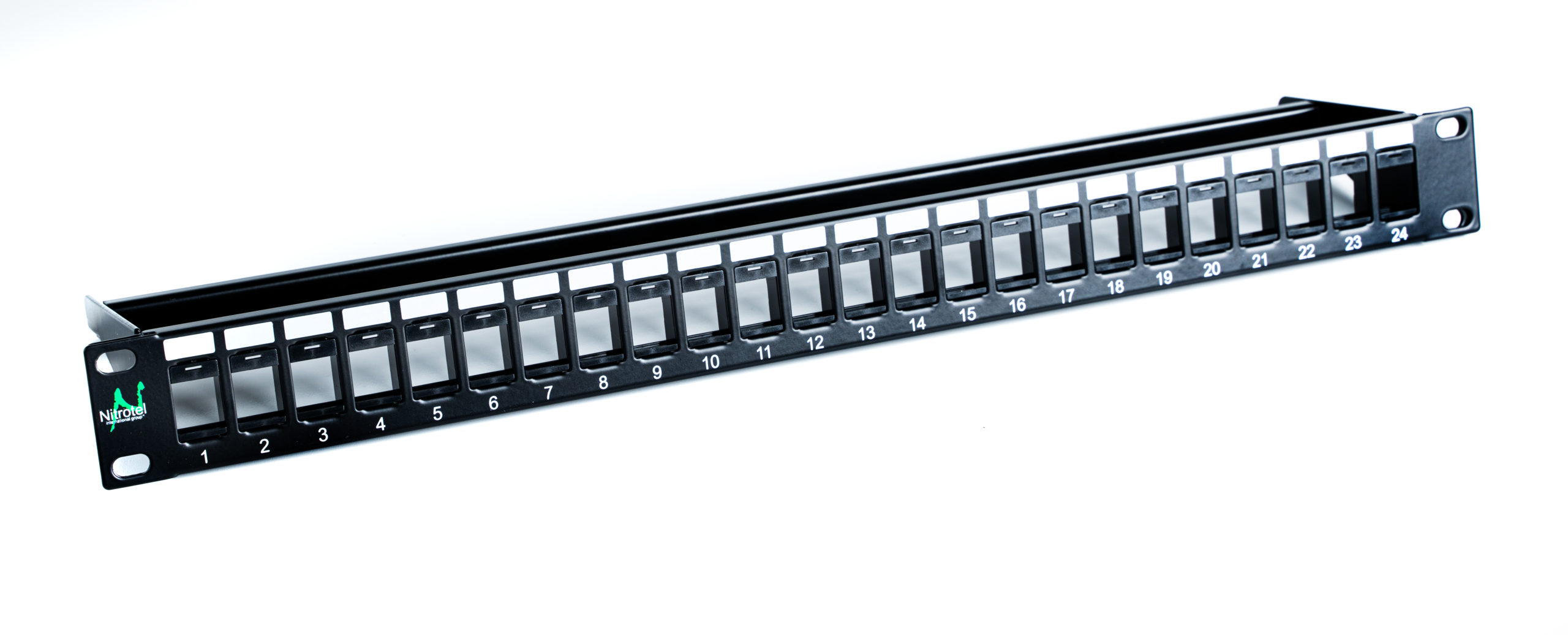 Modular Blank Patch Panel, 24-48 port